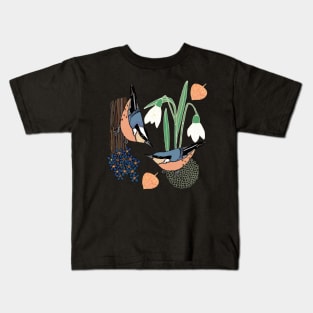 The little nuthatch Kids T-Shirt